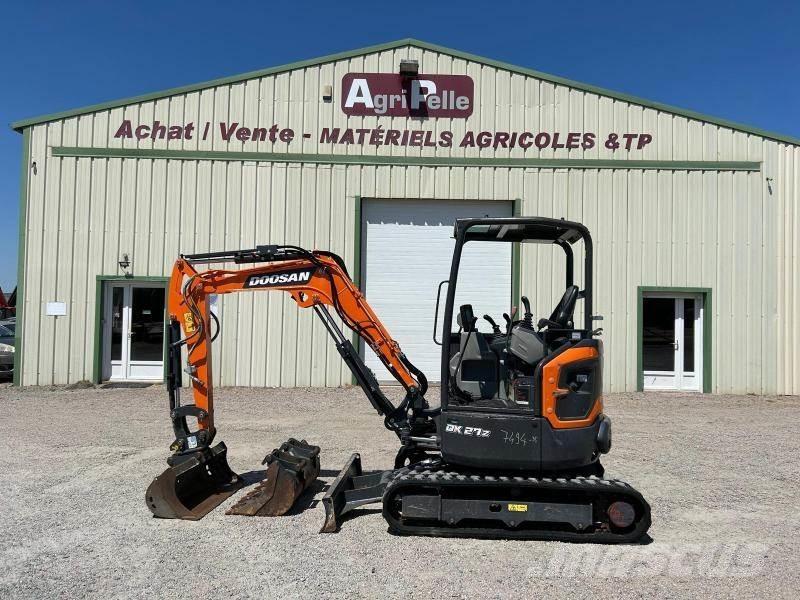 Doosan DX27Z Mini Escavadoras <7t