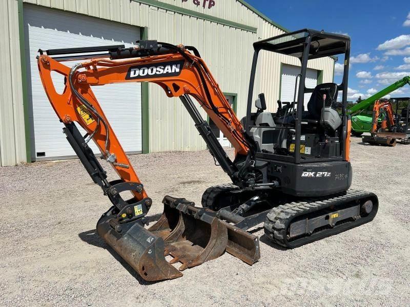 Doosan DX27Z Mini Escavadoras <7t