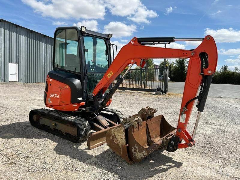 Kubota U27-4 Mini Escavadoras <7t
