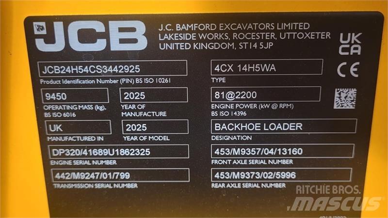 JCB 4CX Retroescavadoras