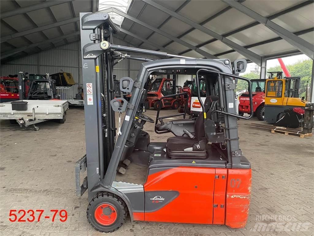 Linde E 18 L 02 EVO Empilhadores eléctricos