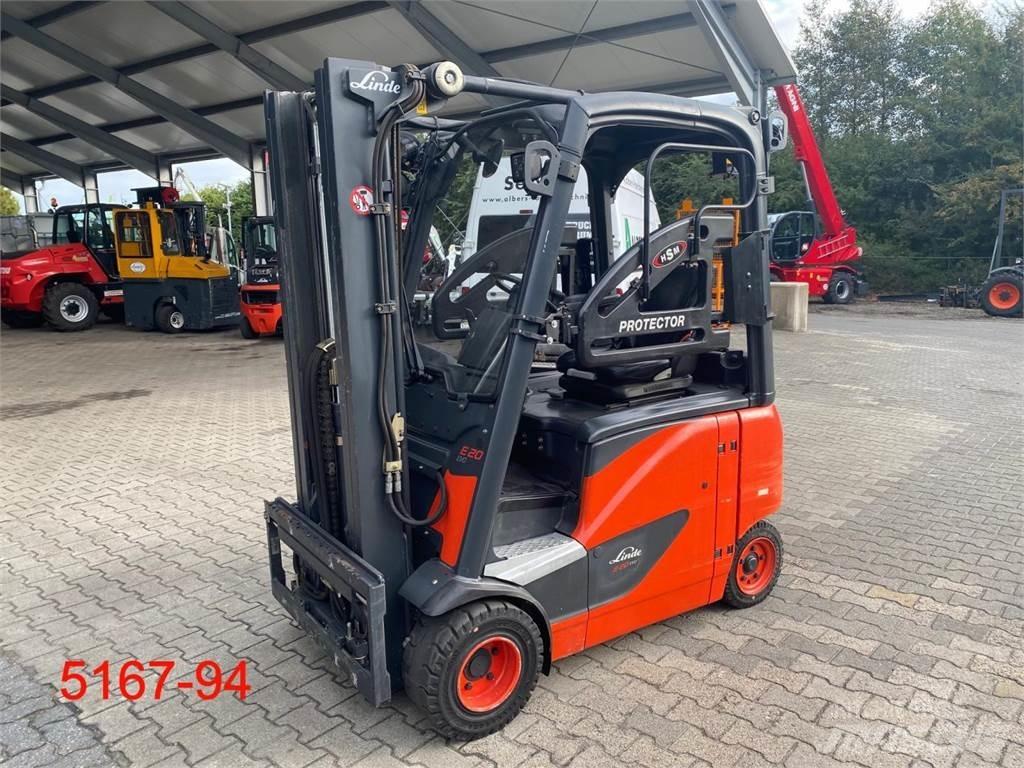 Linde E 20 PH 02 Empilhadores eléctricos