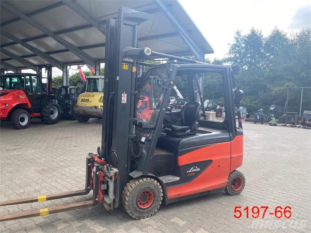 Linde E 25 HL - 01 600 Empilhadores eléctricos