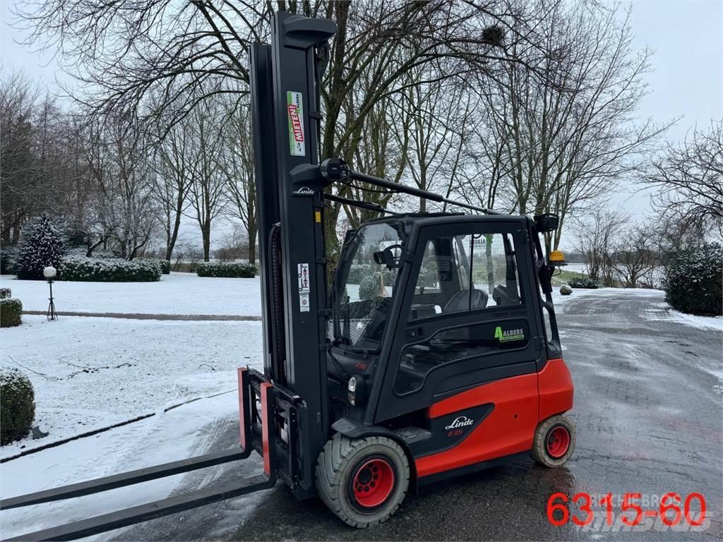 Linde E 35 L 01 Empilhadores eléctricos