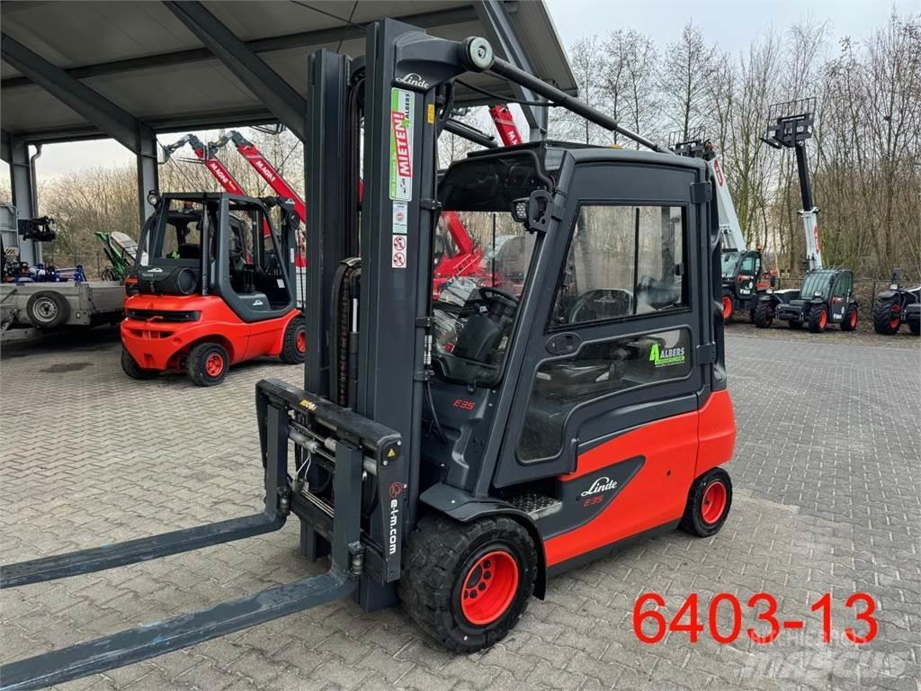 Linde E 35 L 01 Empilhadores eléctricos