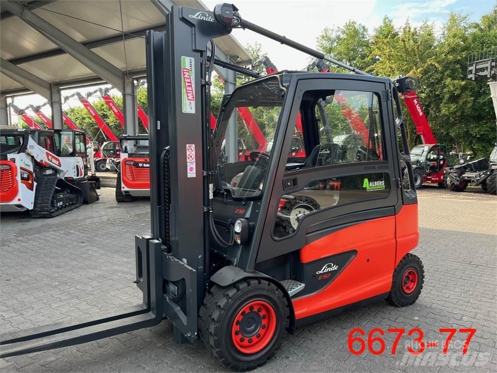 Linde E 50 HL Empilhadores eléctricos