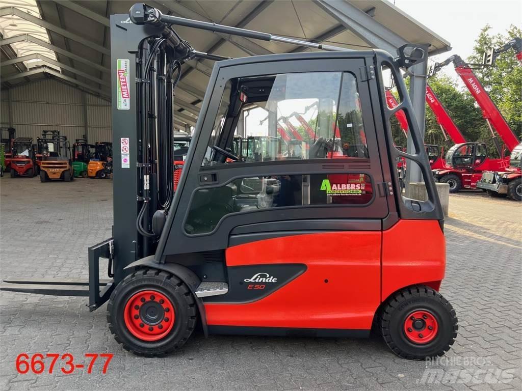 Linde E 50 HL Empilhadores eléctricos