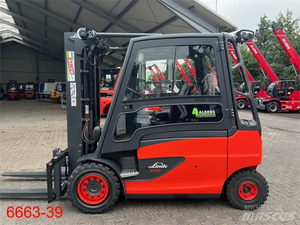 Linde E 50 HL 01 Empilhadores eléctricos