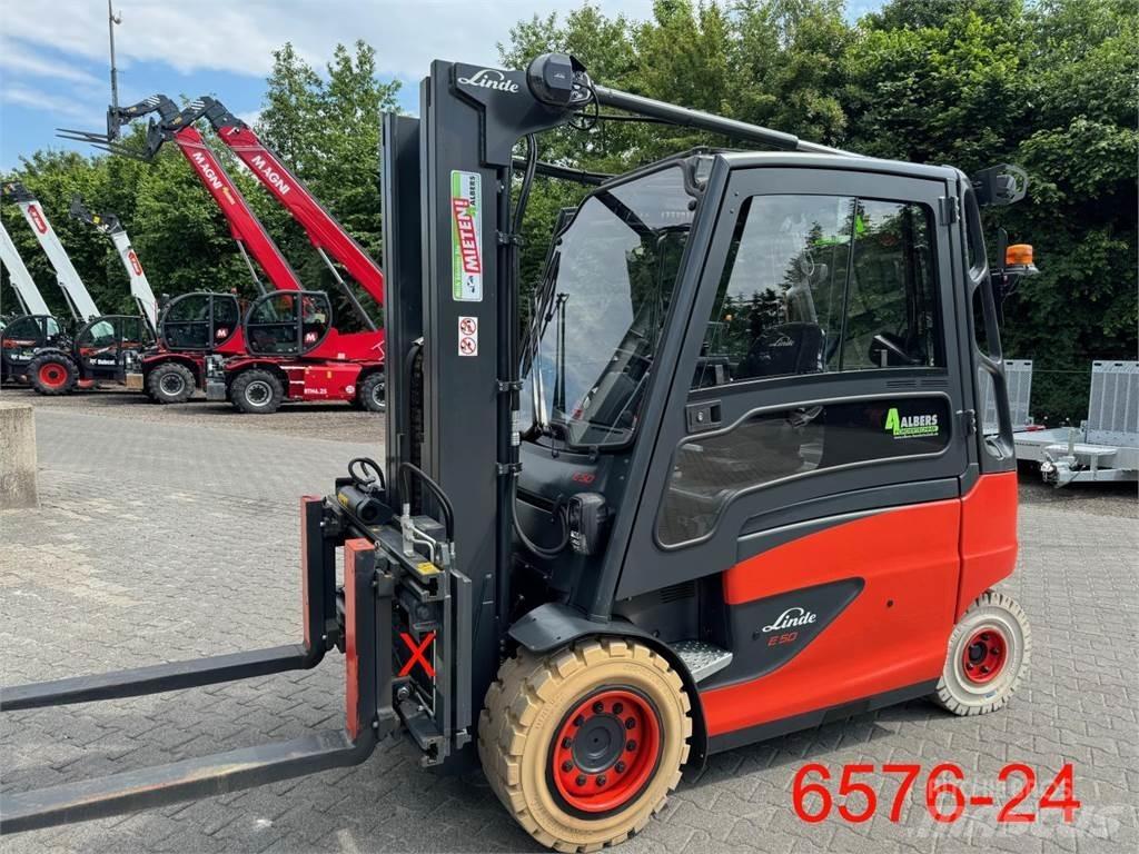Linde E 50 HL 01 Empilhadores eléctricos