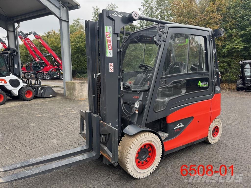 Linde E 50 HL 01 Empilhadores eléctricos