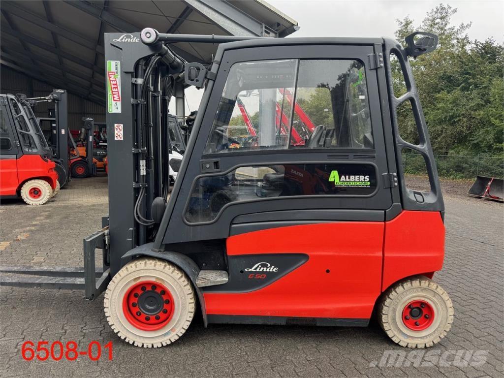 Linde E 50 HL 01 Empilhadores eléctricos