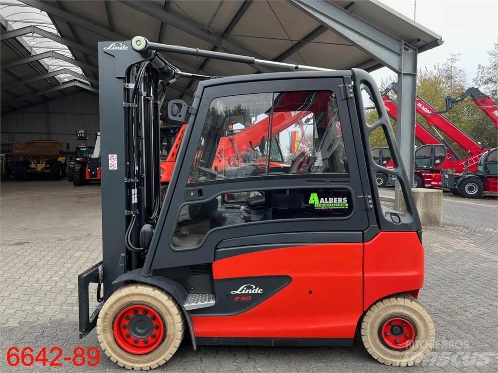 Linde E 50 HL 01 Empilhadores eléctricos