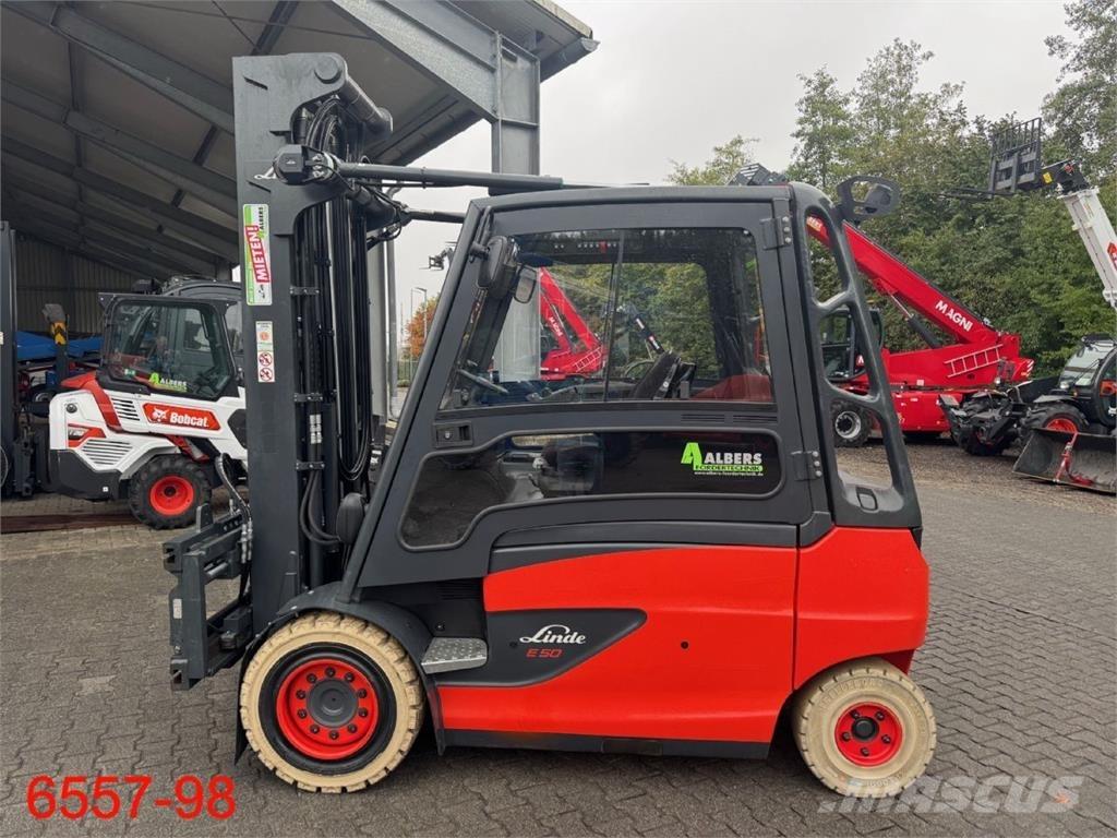 Linde E 50 HL 01 600 Empilhadores eléctricos
