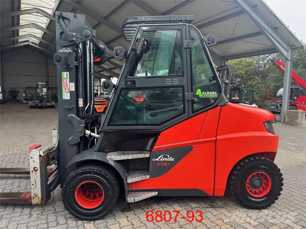 Linde E 80-01 / 900 Empilhadores eléctricos
