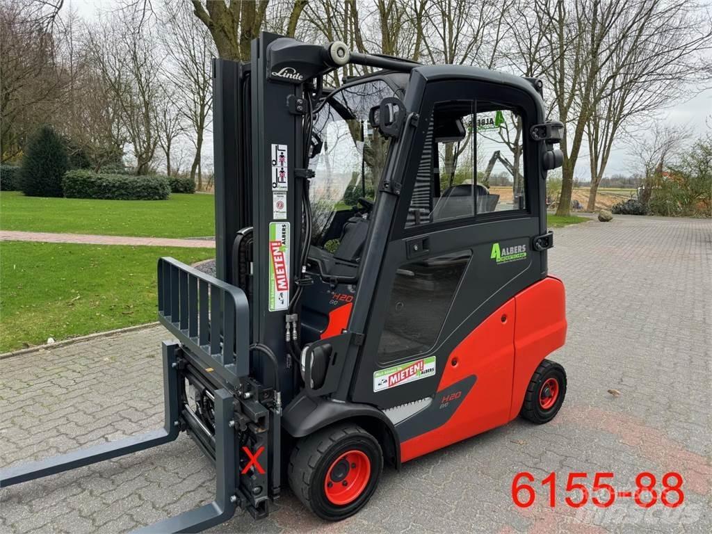 Linde H 20 T 01 Empilhadores a gás