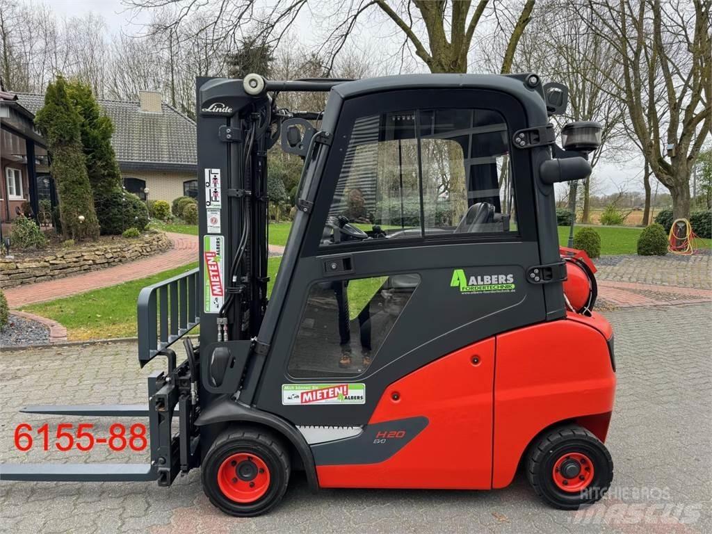 Linde H 20 T 01 Empilhadores a gás