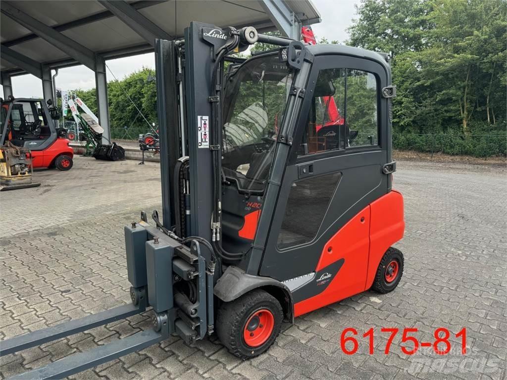 Linde H 20 T 01 Empilhadores a gás