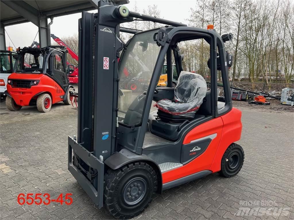 Linde H 35 D 01 Empilhadores Diesel