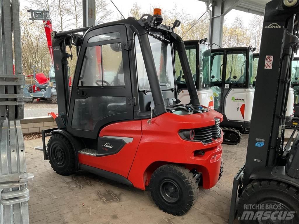 Linde H 35 T 01 Empilhadores a gás