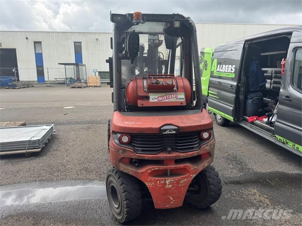 Linde H 35 T 01 Empilhadores a gás