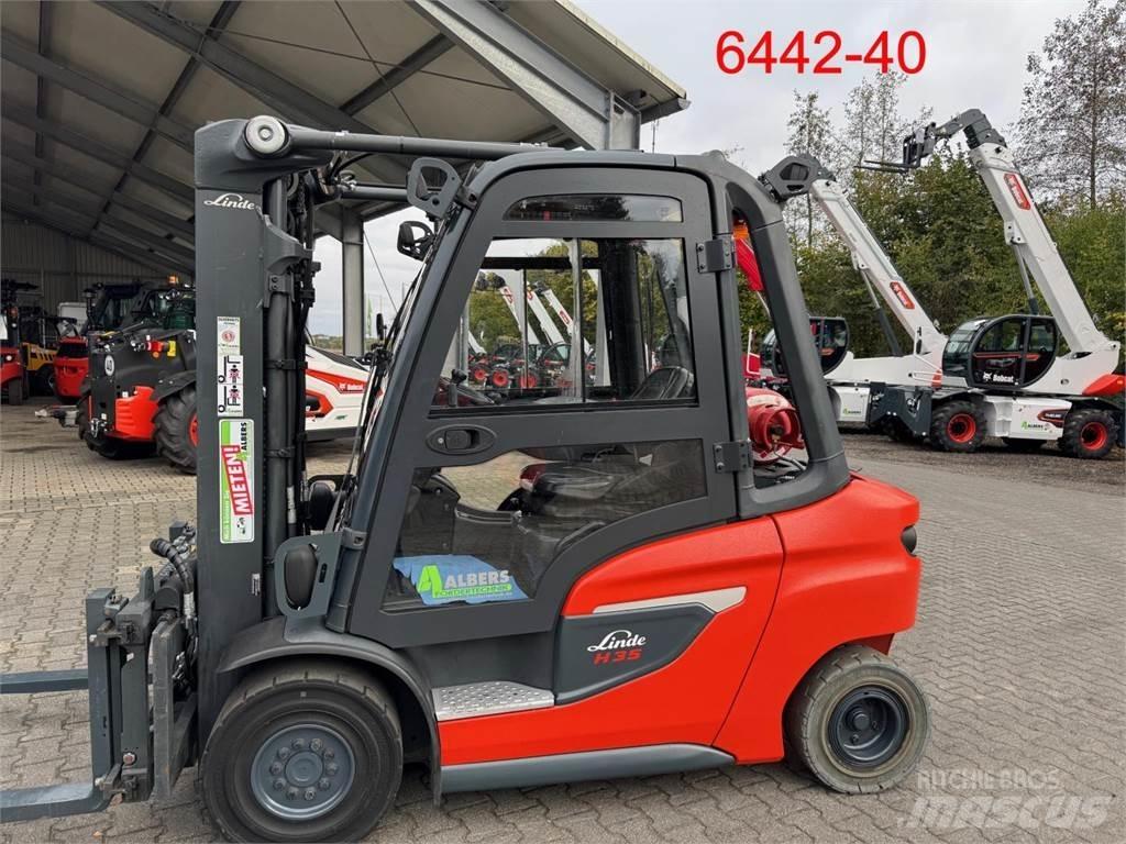 Linde H 35 T 01 Empilhadores a gás