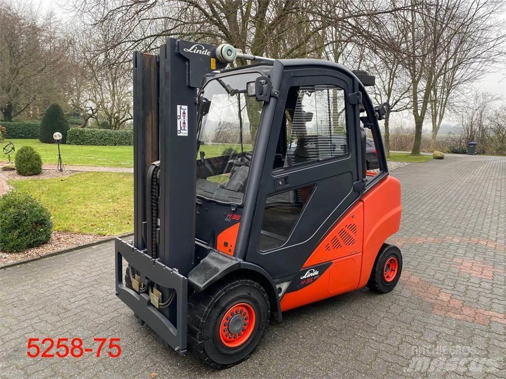 Linde H 35 T 02 Empilhadores a gás