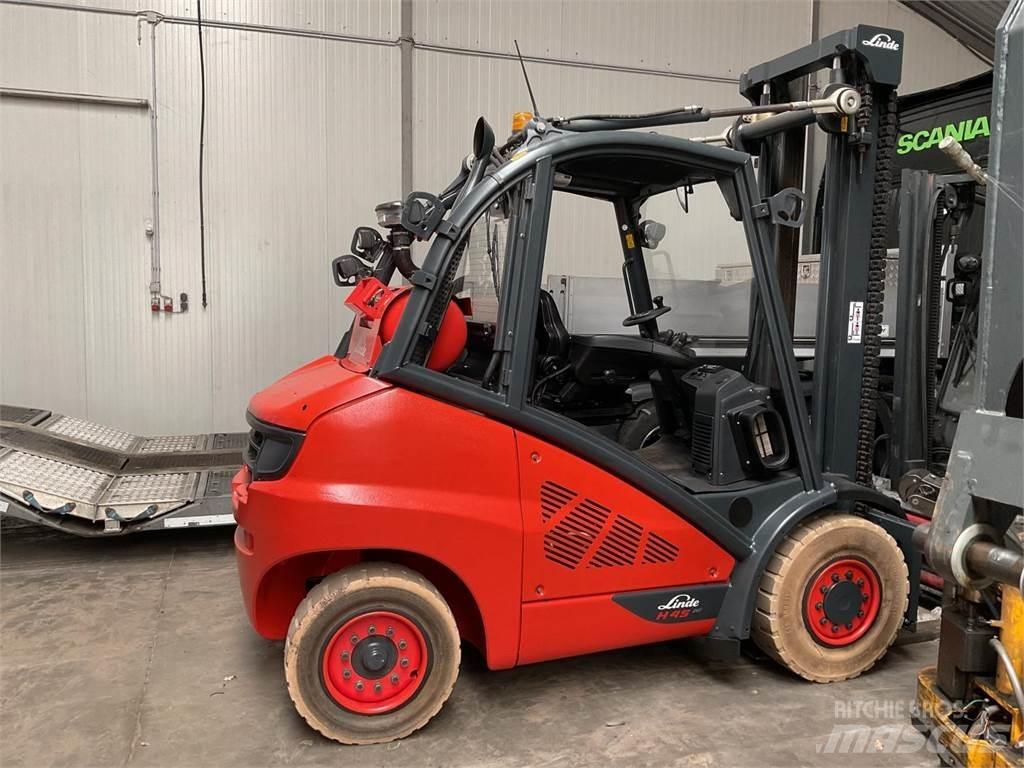 Linde H 45 T 02 Empilhadores a gás