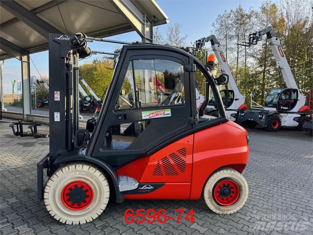 Linde H 50 D 02 Empilhadores Diesel