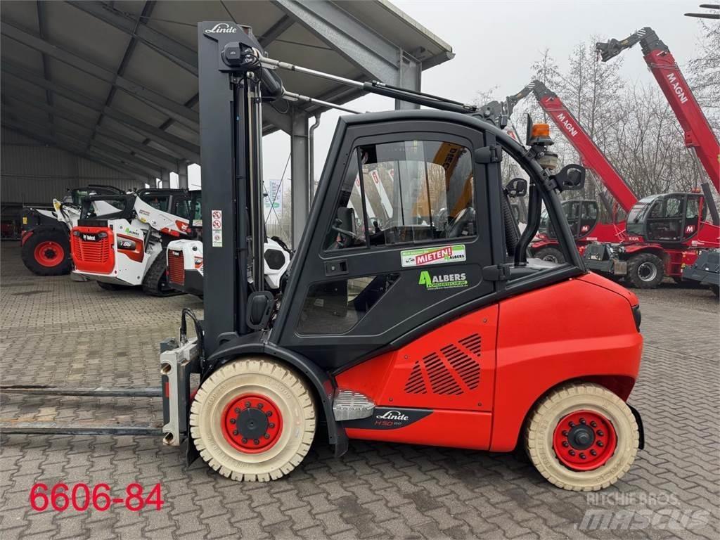 Linde H 50 D 02 Empilhadores Diesel
