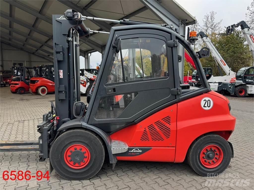 Linde H 50 D - 02 / 600 Empilhadores Diesel