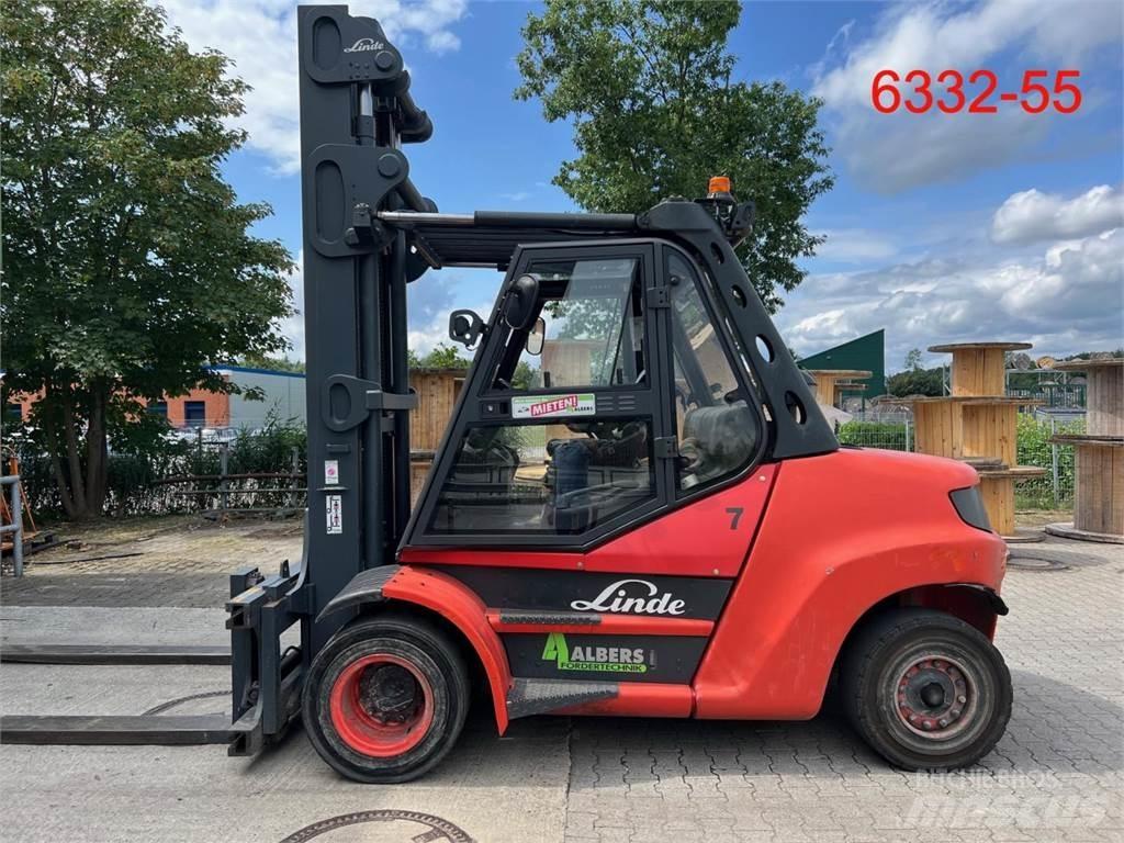 Linde H 80 D 02 900 Empilhadores Diesel