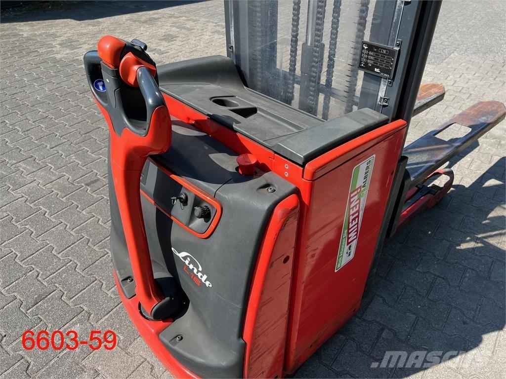 Linde L 16 i Empilhador para operador externo