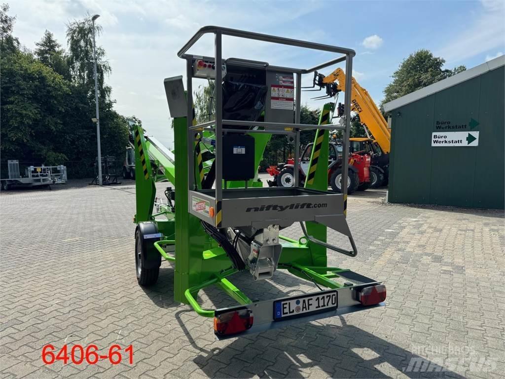 Niftylift 170 TE Plataformas aéreas montadas em atrelados