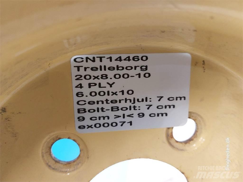  10 20x8.00-10 Pneus Agrícolas