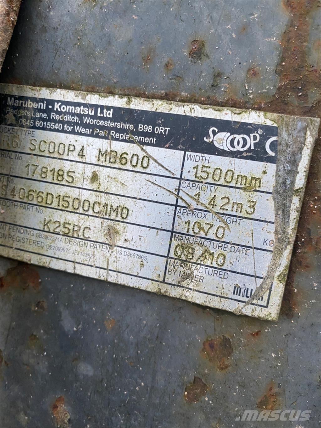  1500mm Baldes