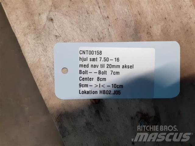  16'' 7.50-16 Reboques Agrícolas basculantes