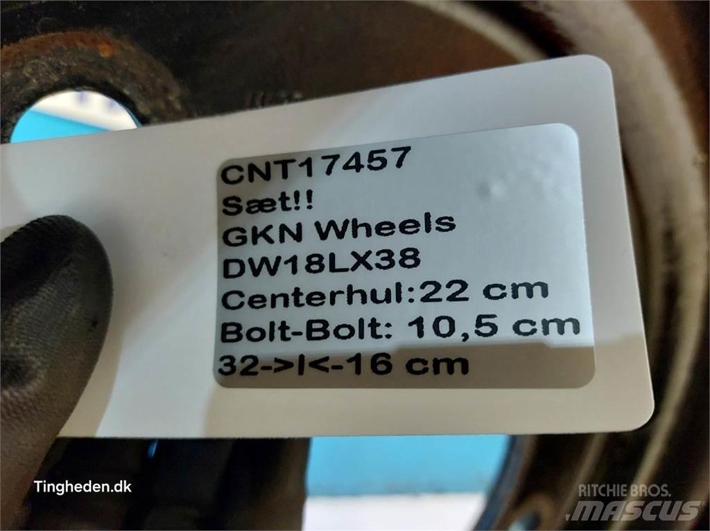  38 DW18Lx38 Sæt Pneus Agrícolas