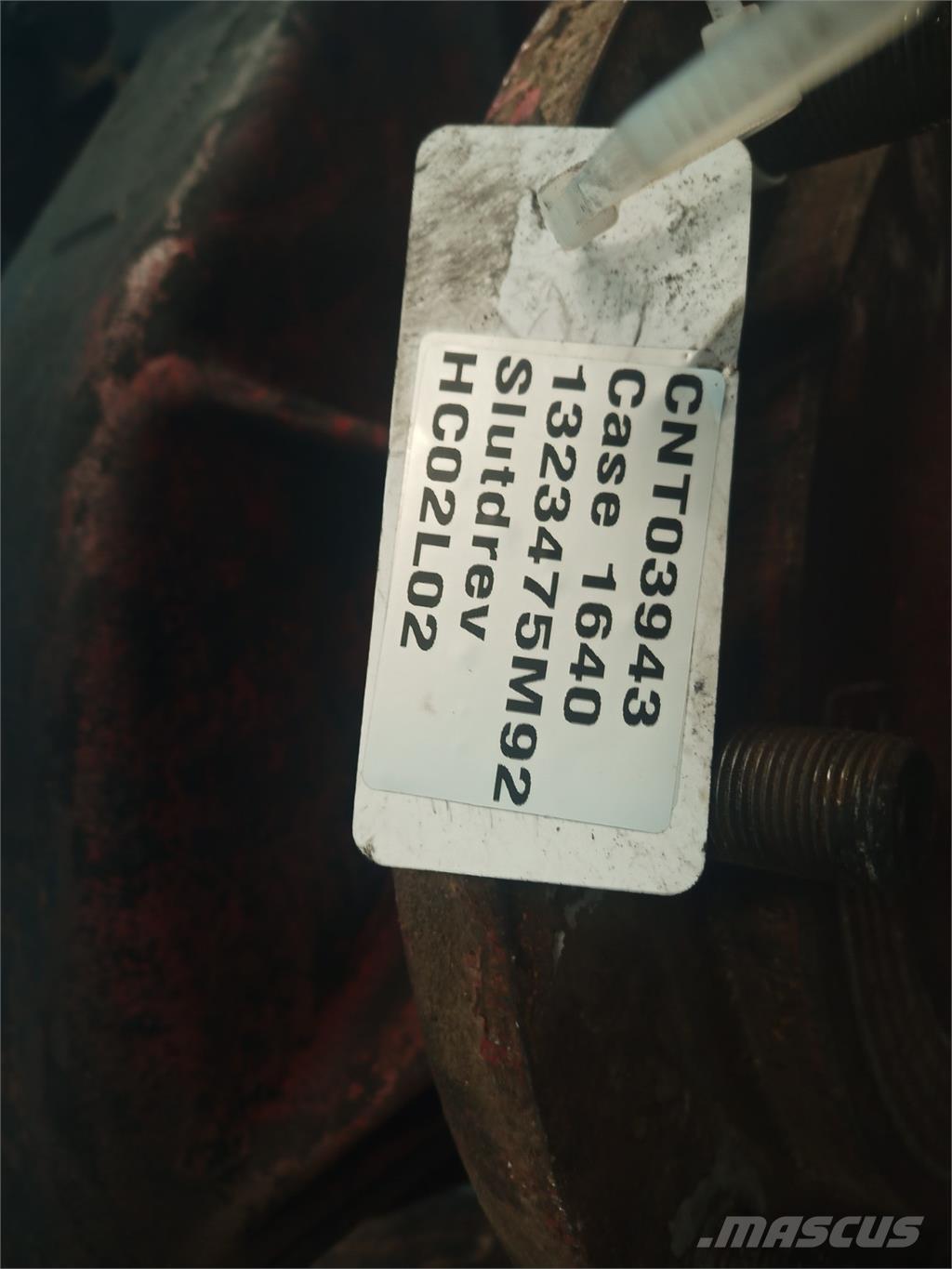 CASE 1640 Acessórios de ceifeiras debulhadoras