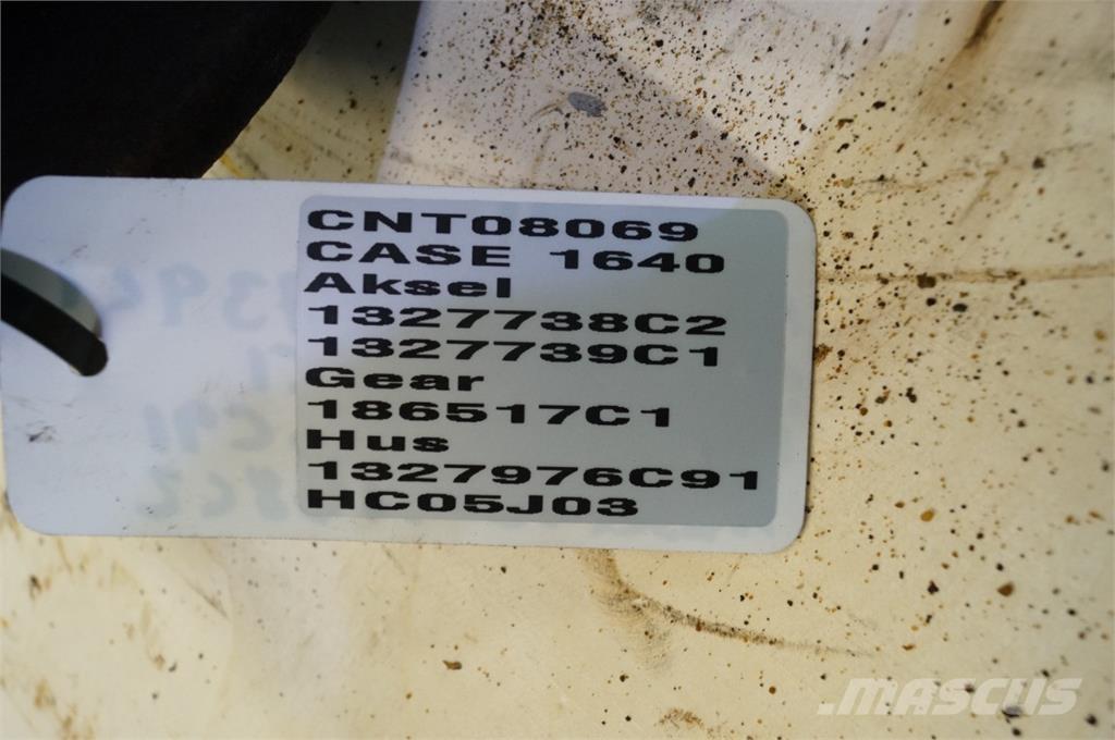 CASE 1640 Acessórios de ceifeiras debulhadoras