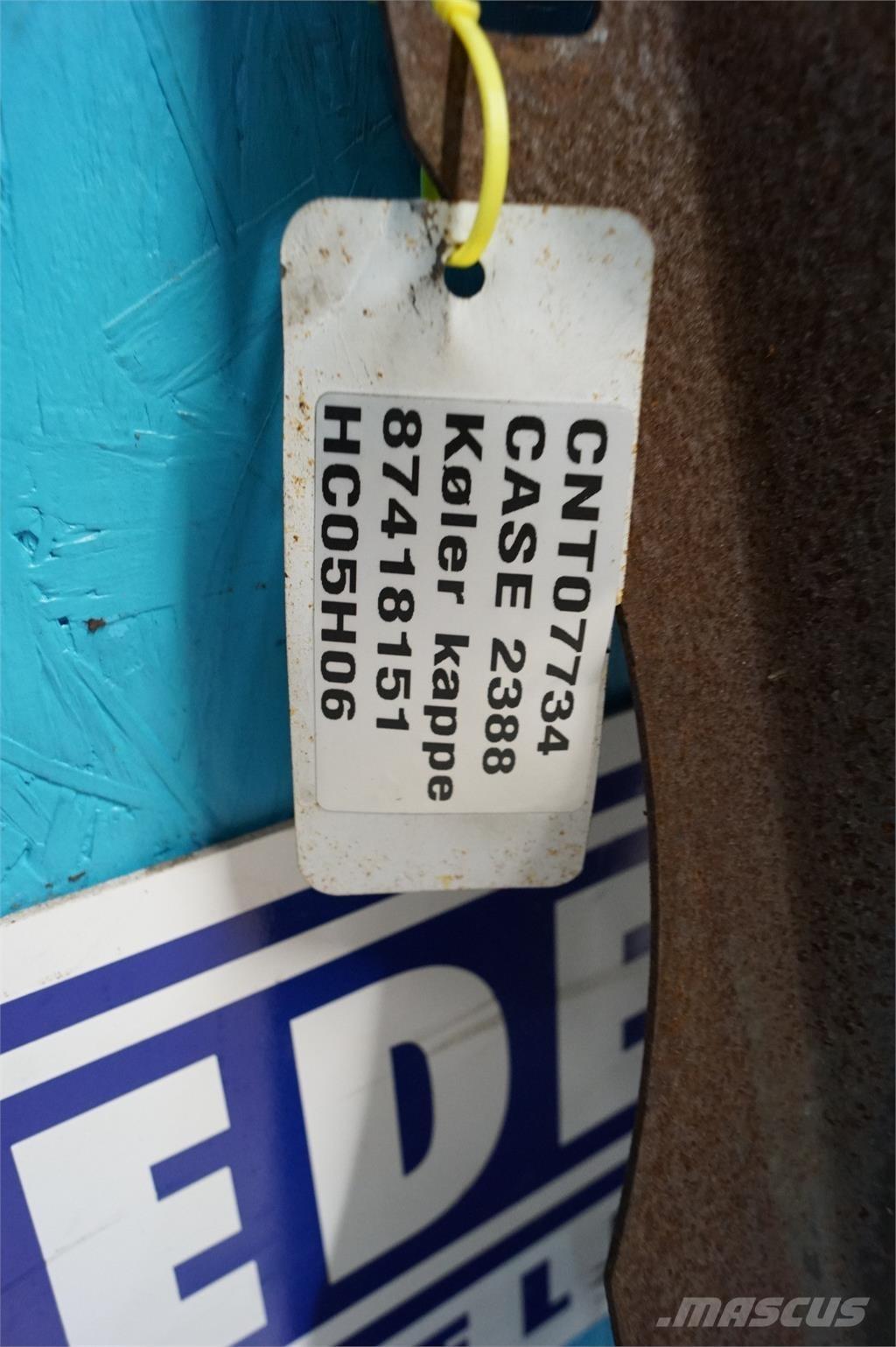 CASE 2388 Radiadores máquinas agrícolas