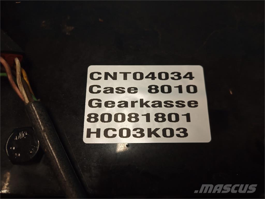 CASE 8010 Transmissão