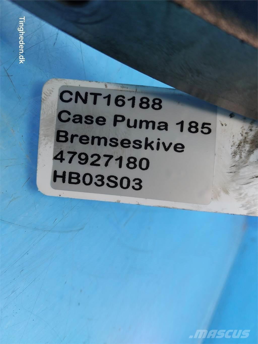 CASE Puma 185 Transmissão