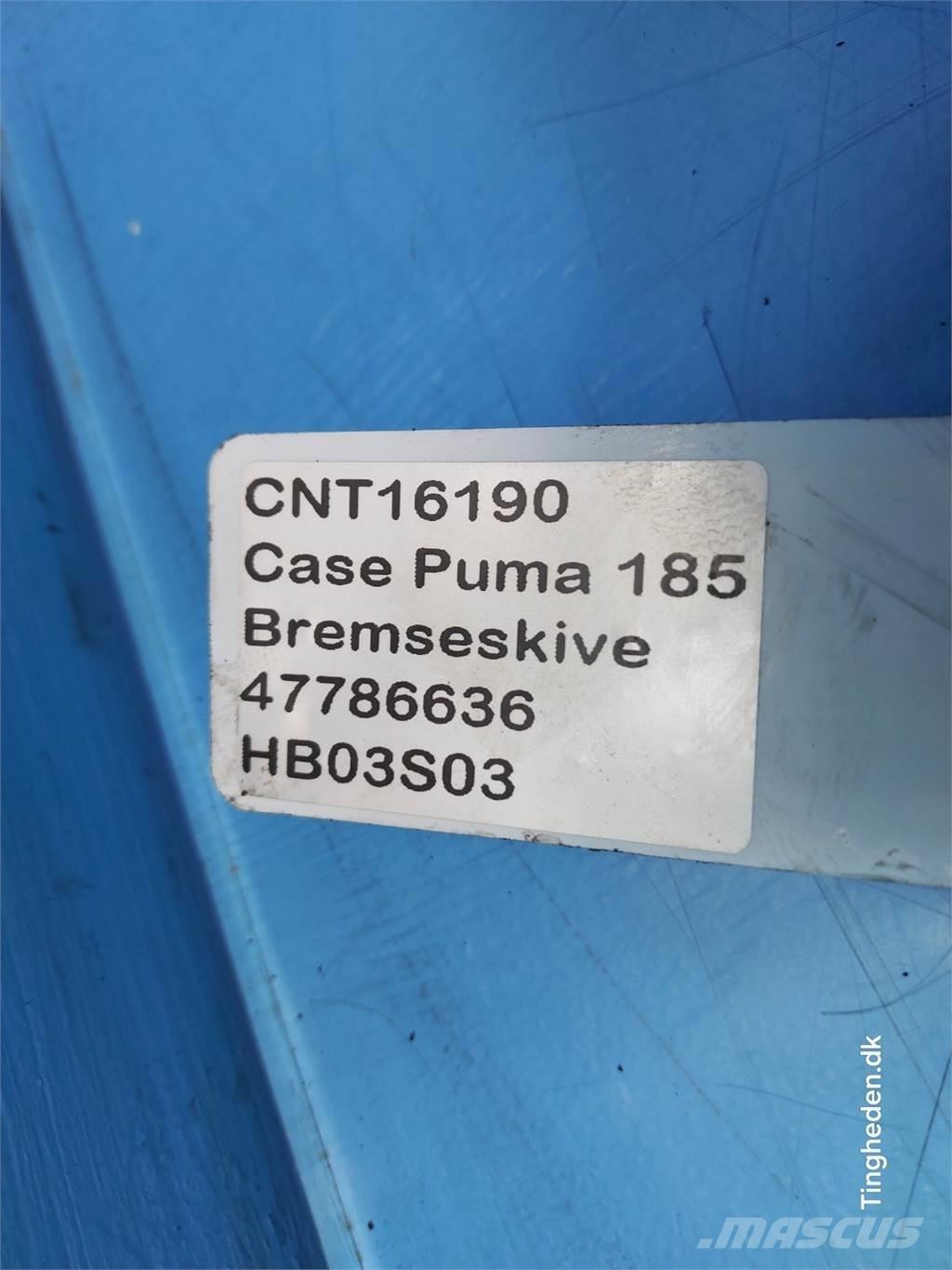 CASE Puma 185 Transmissão