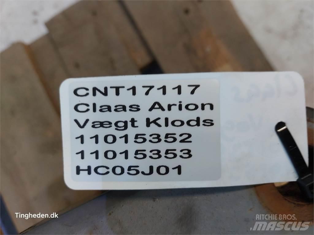CLAAS Arion Pesos Frontais