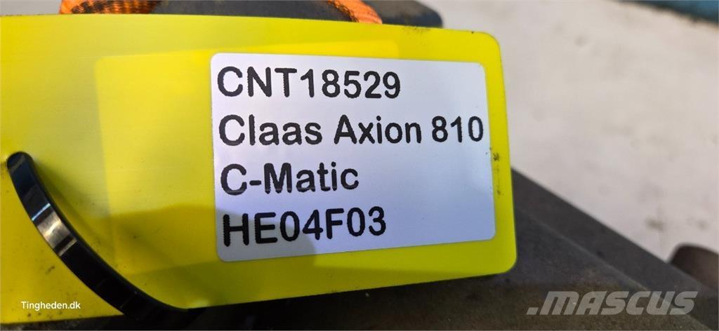 CLAAS Axion 810 Transmissão