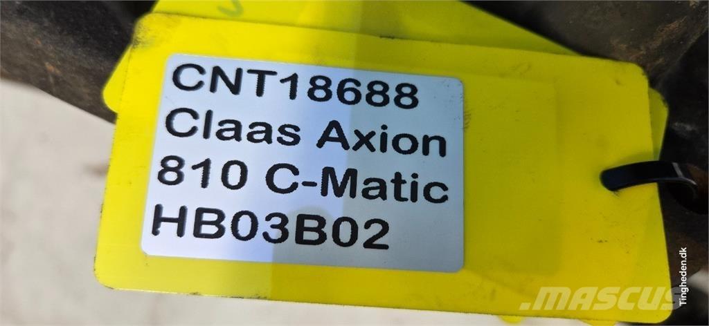 CLAAS Axion 810 Transmissão