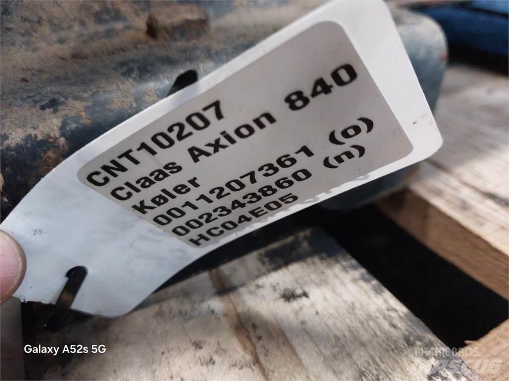 CLAAS Axion 840 Radiadores máquinas agrícolas