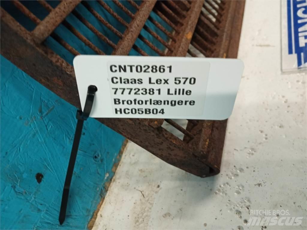 CLAAS Lexion 570 Acessórios de ceifeiras debulhadoras