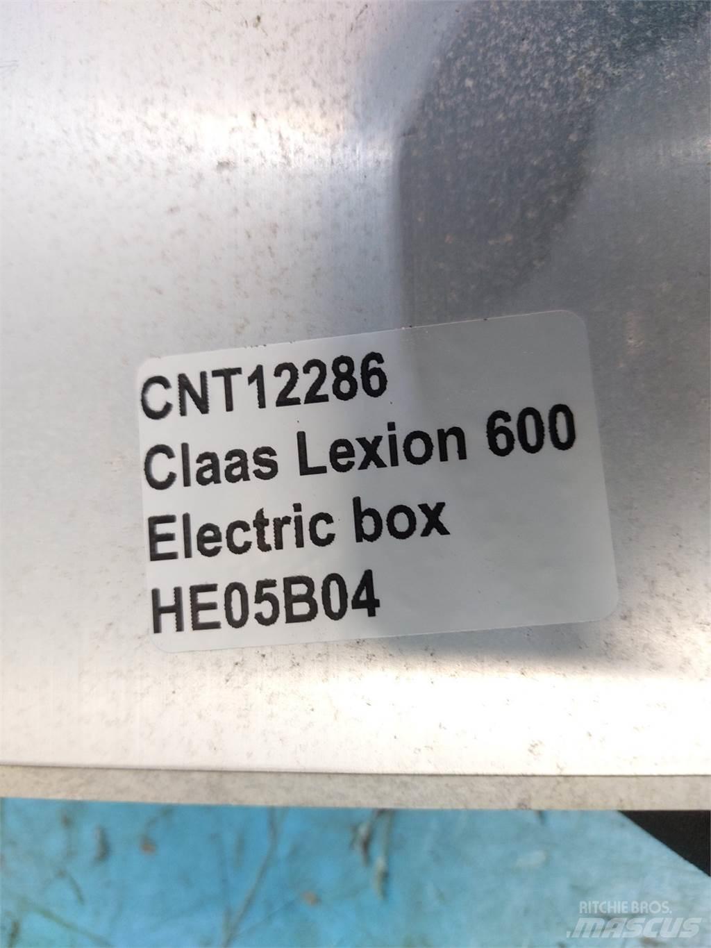 CLAAS Lexion 600 Electrónica