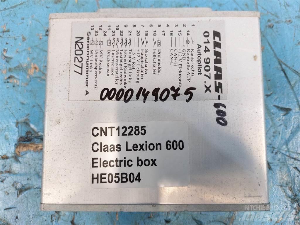 CLAAS Lexion 600 Electrónica